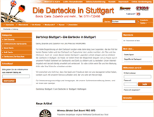 Tablet Screenshot of dartshop-stuttgart.de